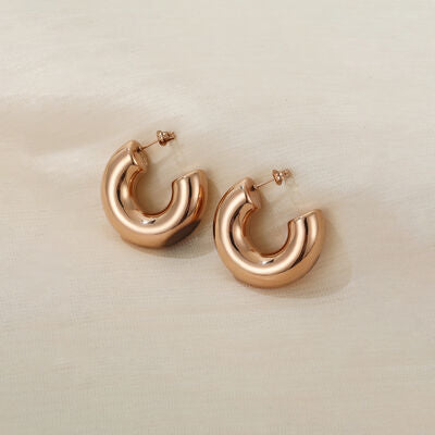 C-Hoop Everyday Earrings