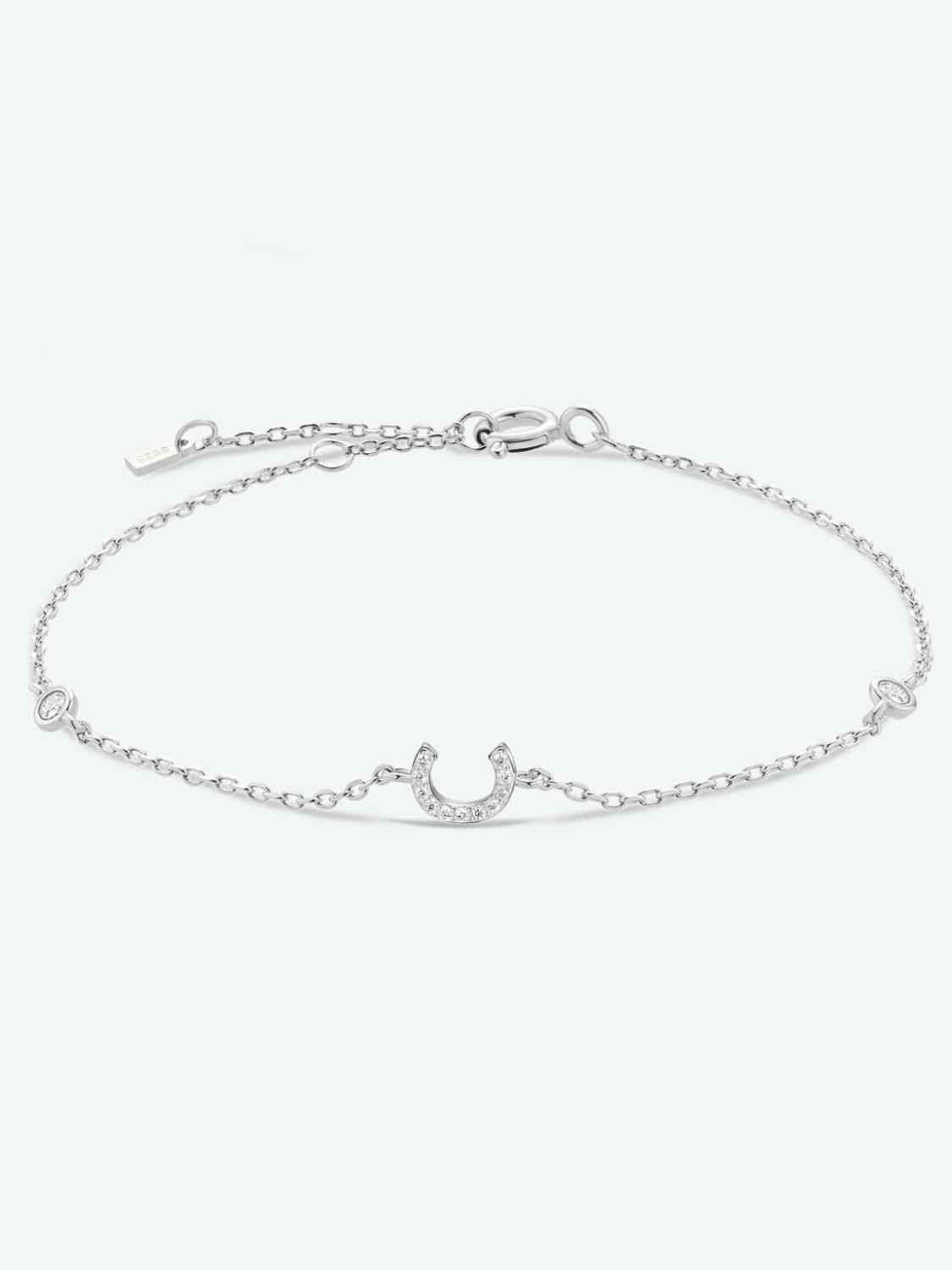 A To F Everyday Dainty Bracelet