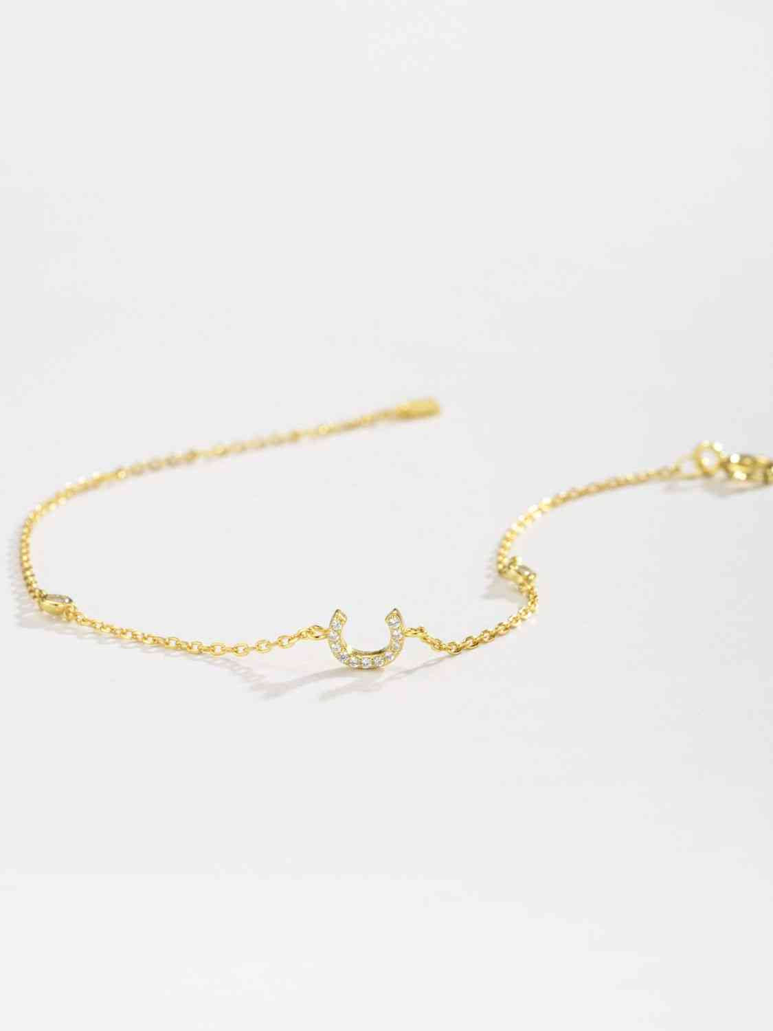 A To F Everyday Dainty Bracelet