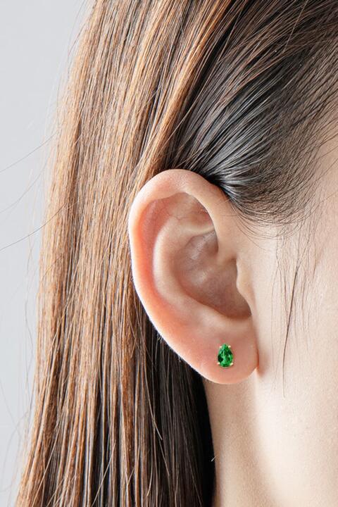 Emerald Studs