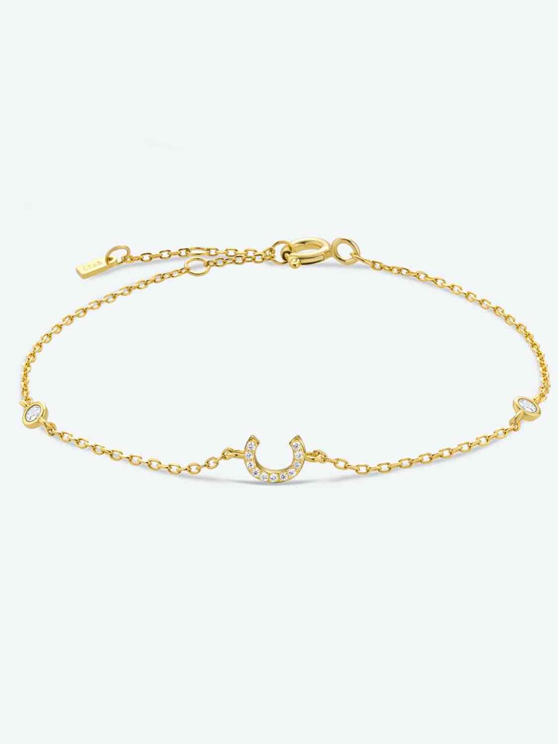 A To F Everyday Dainty Bracelet