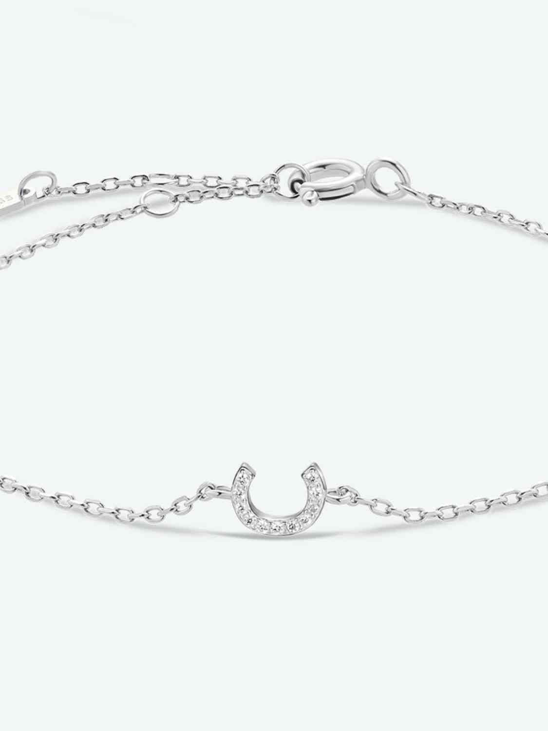 A To F Everyday Dainty Bracelet