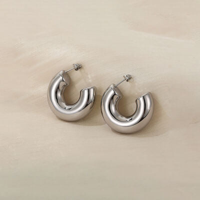 C-Hoop Everyday Earrings