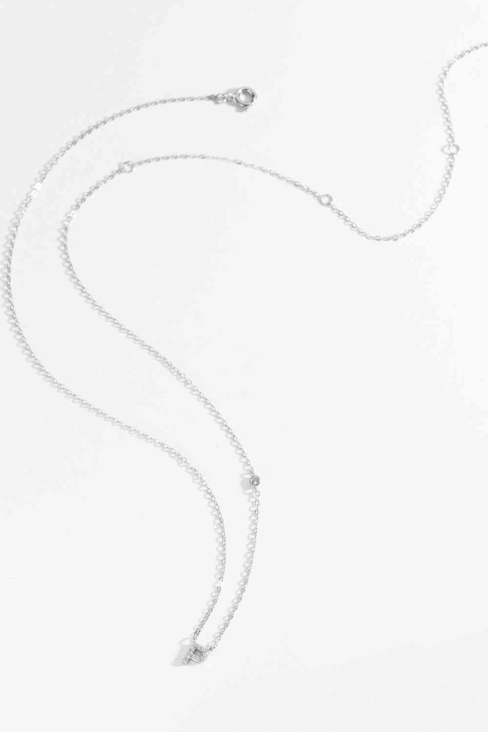 L To P Everyday Sterling Silver Necklace