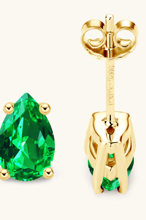 Emerald Studs