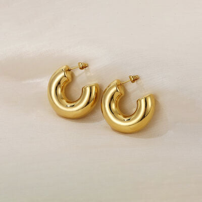 C-Hoop Everyday Earrings