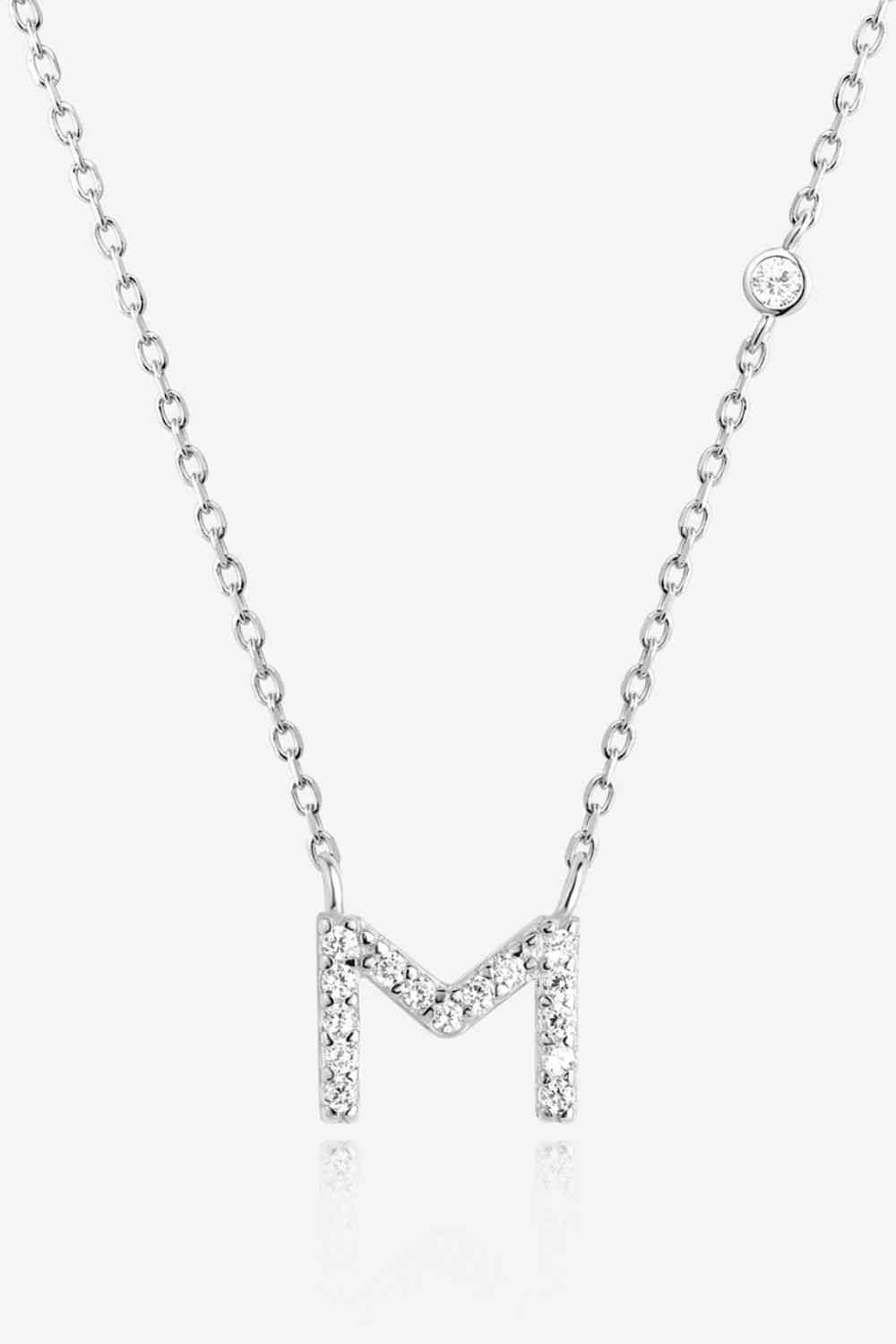 L To P Everyday Sterling Silver Necklace