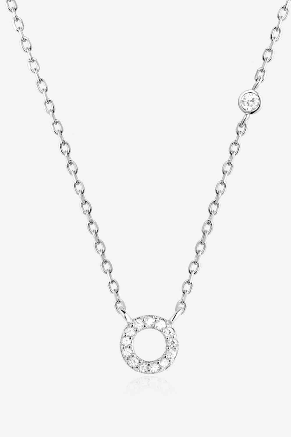 L To P Everyday Sterling Silver Necklace