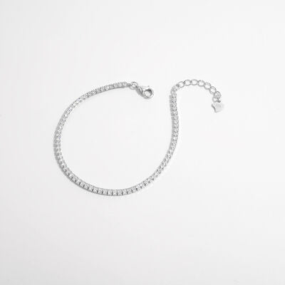 Silver Tennis Bracelet